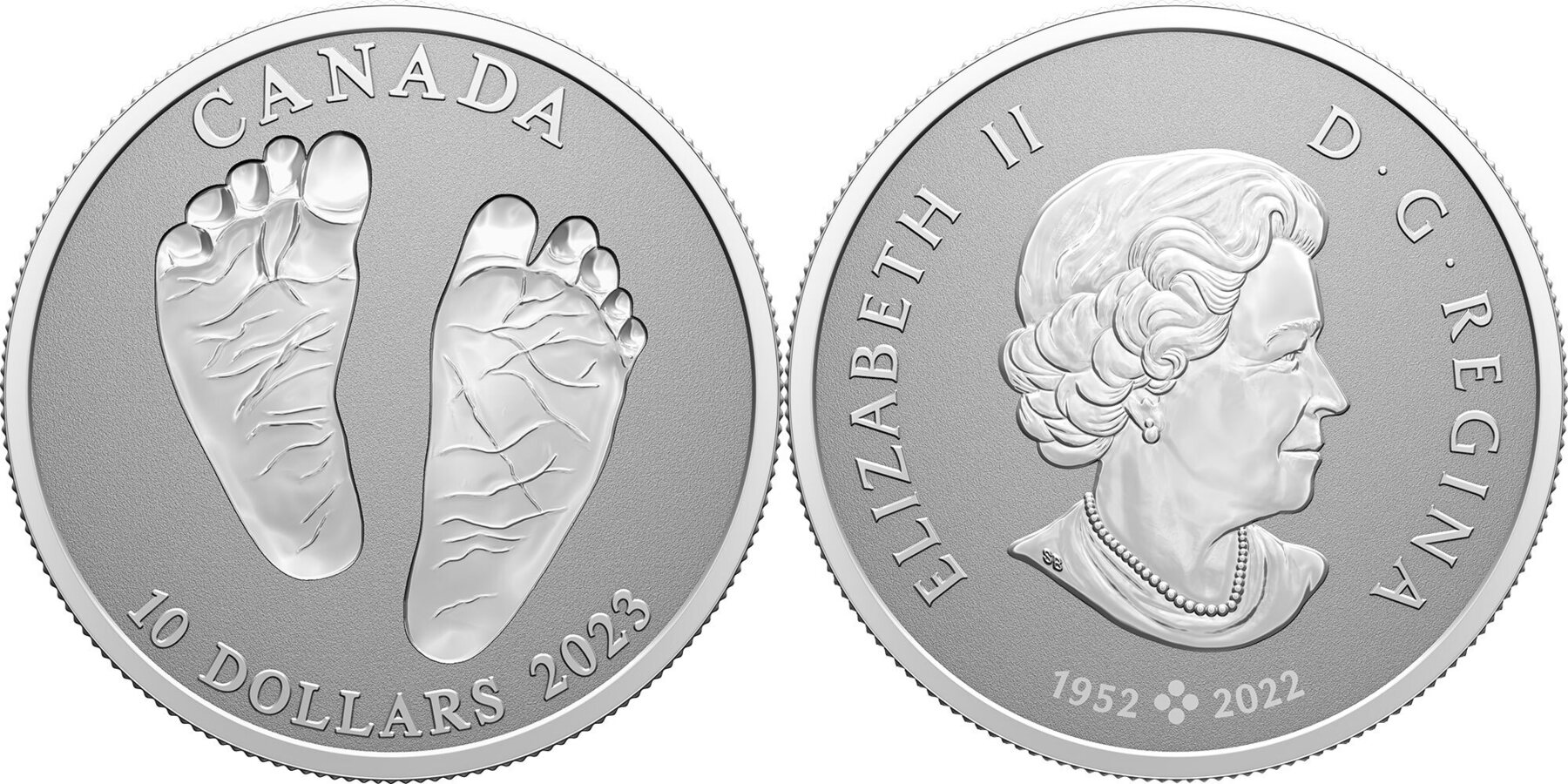 10 Dollars TO THE WORLD Silver Coin 10 Canada 2023 BUBrilliant unz