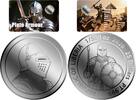 Liberia 25 Dollars PLATE ARMOUR What Makes A Knight 1/500 Oz Platinum Coin 25$ Liberia 2026 -