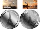 Liberia 12 Dollars EIFFEL TOWER World's Most Famous Landmarks 1/1000 Oz Palladium Coin 12$ Liberia 2026 -