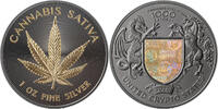 United Crypto States 1000 Satoshi HEMP 1 Oz Silver Coin 1000 Satoshi United Crypto States 2026 -