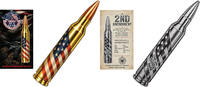 SECOND AMENDMENT Shaped 1/200 Oz Platinum Medal 2026 -