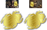 SCARAB Shaped 1/500 Oz Gold Medal 2026 -