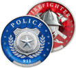 Cook Islands 5 Dollars FIRST RESPONDERS Set 2 x 1 Oz Silver Coin 5$ Cook Islands 2026 -