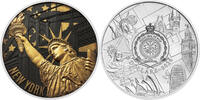 Niue 5 Dollars 2026 NEW YORK Journey Around the World 3 Oz Silver Coin 5... 429,95 EUR  zzgl. 10,00 EUR Versand