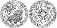 LEO Sign of Zodiac Silver Medal 2026 -