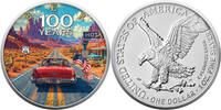 United States 1 Dollar 2026 ROUTE 66 100th Anniversary 1 Oz Silver Coin ... 119,95 EUR  zzgl. 10,00 EUR Versand
