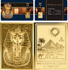   TUTANCHAMUN Pharaohs 1/1000 Oz Gold Medal PL 49,95 EUR  zzgl. 10,00 EUR Versand