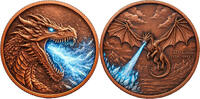  2026 ICE DRAGON 1 Oz Copper Medal 2026 BU-Brilliant unz 39,95 EUR  zzgl. 10,00 EUR Versand