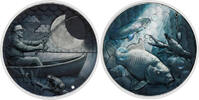 FISHING 1 Oz Silver Medal 2026 -