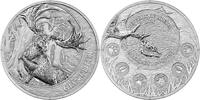 Liberia 20 Dollars GIANT DEER Megafauna 1 Oz Silver Coin 20$ Liberia 2026 -