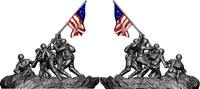 Ghana 10 Cedis MARINE CORPS WAR MEMORIAL 250 Years of Independence 2 Oz Silver Coin 10 Cedis Ghana 2026 -