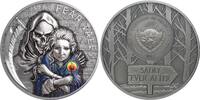 Palau 10 Dollars LITTLE MATCH GIRL Fear Tales 2 Oz Silver Coin 10$ Palau 2020 -