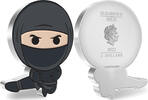 Niue 2 Dollars NINJA Warriors of History Chibi 1 Oz Silver Coin 2$ Niue 2022 -
