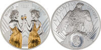 Cook Islands 1 Dollar MORGAN AND PEACE 1 Oz Silver Coin 1$ Cook Islands 2021 -