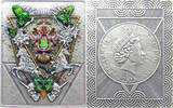 Niue 2 Dollars TIGER MANTRA Dark Nature Silver Coin 2$ Niue 2022 -