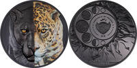 Palau 20 Dollars JAGUAR Day and Night 3 Oz Silver Coin 20$ Palau 2023 -