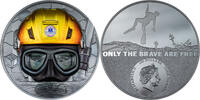 Cook Islands 100 Dollars COAST GUARD Real Heroes 1 Kg Kilo Silver Coin 100$ Cook Islands 2023 -