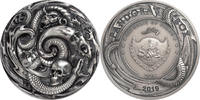 Palau 20 Dollars PANDORA BOX Evil Within EHR Epic High Relief 3 Oz Silver Coin 20$ Palau 2019 -