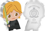 Niue 2 Dollars LUKE SKYWALKER Star Wars Chibi 1 Oz Silver Coin 2$ Niue 2023 -
