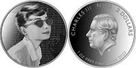 Niue 2 Dollars AUDREY HEPBURN Celebrities 1 Oz Silver Coin 2$ Niue 2023 -