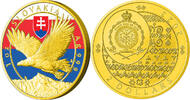 Niue 2 Dollars SLOVAK EAGLE Flag Beasts 1 Oz Silver Coin 2$ Niue 2023 -