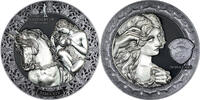 Palau 20 Dollars LADY GODIVA Eternal Sculptures II 3 Oz Silver Coin 20$ Palau 2024 -