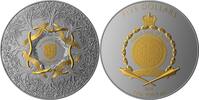 Niue 5 Dollars EARTH Ruthenium Dark Gilded 2 Oz Silver Coin 5$ Niue 2024 -