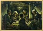 Tokelau 1 Dollar POTATO EATERS Vincent Masterpieces Van Gogh 1/500 Oz Gold Coin 1$ Tokelau 2022 -