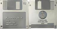Niue 2 Dollars FLOPPY DISK TechStalgic 2 Oz Silver Coin 2$ Niue 2024 -