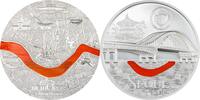 Palau 20 Dollars SEOUL Tiffany Art Metropolis 3 Oz Silver Coin 20$ Palau 2024 -