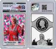 Cook Islands 1 Dollar RIC FLAIR Legends Pink Colorway Graded NGCX PL10 Silver Coin 1$ Cook Islands 2023 -