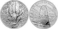 Palau 5 Dollars ALLIGATOR Bitemarks 1 Oz Silver Coin 5$ Palau 2018 -