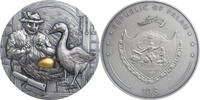 Palau 10 Dollars GOOSE THAT LAID THE GOLDEN EGG Famous Fables 2 Oz Silver Coin 10$ Palau 2020 -