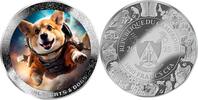 Cameroon 1000 Francs ASTRONAUT DOG AI-NIMALS 1 Oz Silver Coin 1000 Francs Cameroon 2025 -