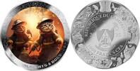 Cameroon 1000 Francs FIREFIGHTER CATS AI-NIMALS 1 Oz Silver Coin 1000 Francs Cameroon 2025 -