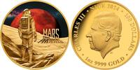 1 Dollar MARS FROM PHOBOS 1 Oz Gold Coin 100$ Niue 2024 PP