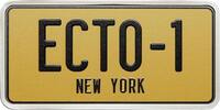 Niue 5 Dollars ECTO 1 LICENSE PLATE 2 Oz Silver Coin 5$ Niue 2024 -