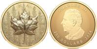 50 Dollars MAPLE LEAF Ultra High Relief 1 Oz Gold Coin 200$ Canada 2024 PP