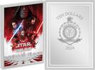 Niue 10 Dollars LAST JEDI 5 Oz Silver Coin 10$ Niue 2024 -
