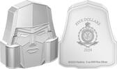 Niue 5 Dollars MEGATRON 40th Anniversary 3 Oz Silver Coin 5$ Niue 2024 -