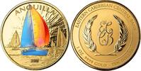 10 Dollars ANGUILLA REGATTA EC8 1 Oz Gold Coin 10$ Eastern Caribbean 2023 PP