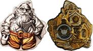 Cameroon 2000 Francs DWARF 2 Oz Silver Coin 2000 Francs CFA Cameroon 2025 -