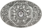 Cook Islands 5 Dollars NANO LAST JUDGMENT Florence Cathedral Ceilings of Heaven Silver Coin 5$ Cook Islands 2014 -
