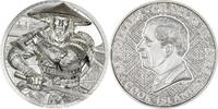 Cook Islands 25 Dollars SAMURAI 5 Oz Silver Coin 25$ Cook Islands 2025 -