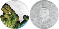 Cook Islands 100 Dollars HAWAII Topography 1 Kg Kilo Silver Coin 100$ Cook Islands 2025 -