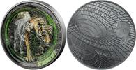 Cook Islands 20 Dollars TIGER Other Life 3 Oz Silver Coin 20$ Cook Islands 2025 -