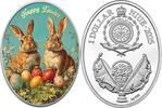 Niue 1 Dollar EASTER EGG Silver Coin 1$ Niue 2025 -
