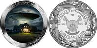 Cameroon 2000 Francs FARM AND UFO We are not Alone 2 Oz Silver Coin 2000 Francs Cameroon 2025 -