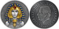 Niue 5 Dollars CLEOPATRA 2 Oz Silver Coin 5$ Niue 2025 -