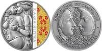 Cameroon 1000 Francs KAMA SUTRA II Moments of Love 1 Oz Silver Coin 1000 Francs Cameroon 2025 -